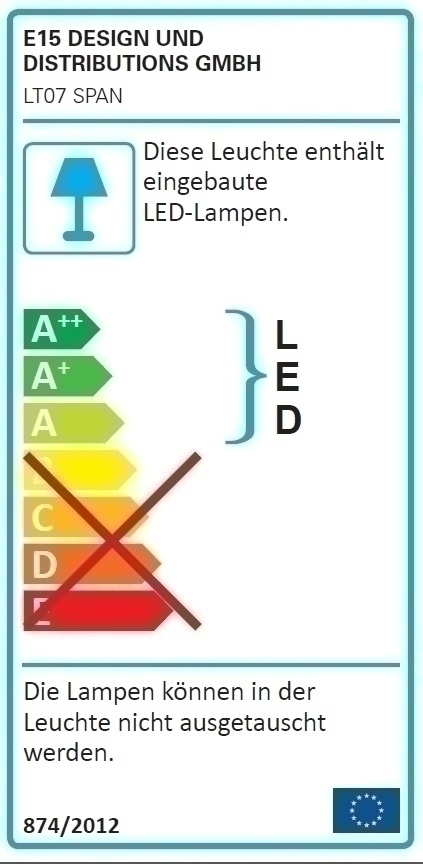 LT07 Span Pendelleuchte e15
