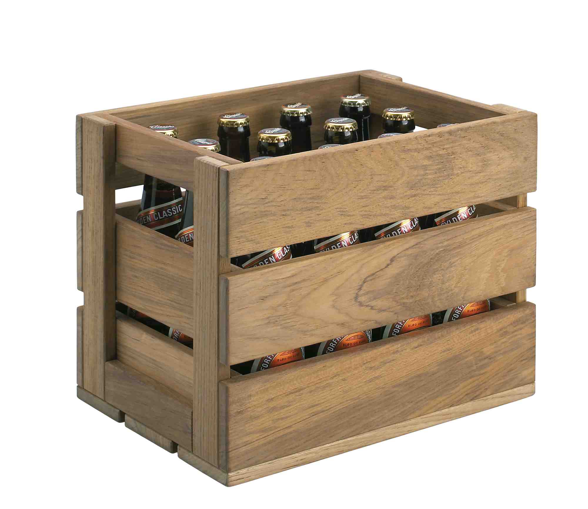 Dania Box von Skagerak: Holz Getränkekiste für Flaschen, stilvolle Aufbewahrung und Transport.