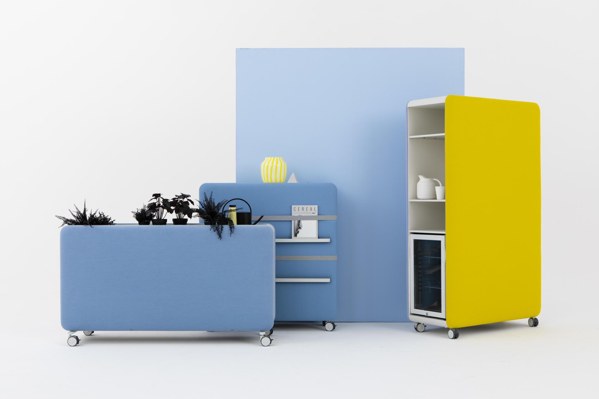 Pillow Space Akustik- / Raumteiler Cascando