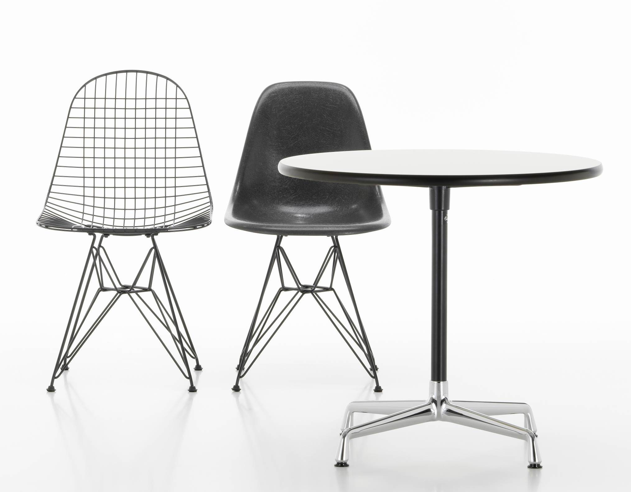 Eames Contract Table Tisch rund Ø70 cm Vitra