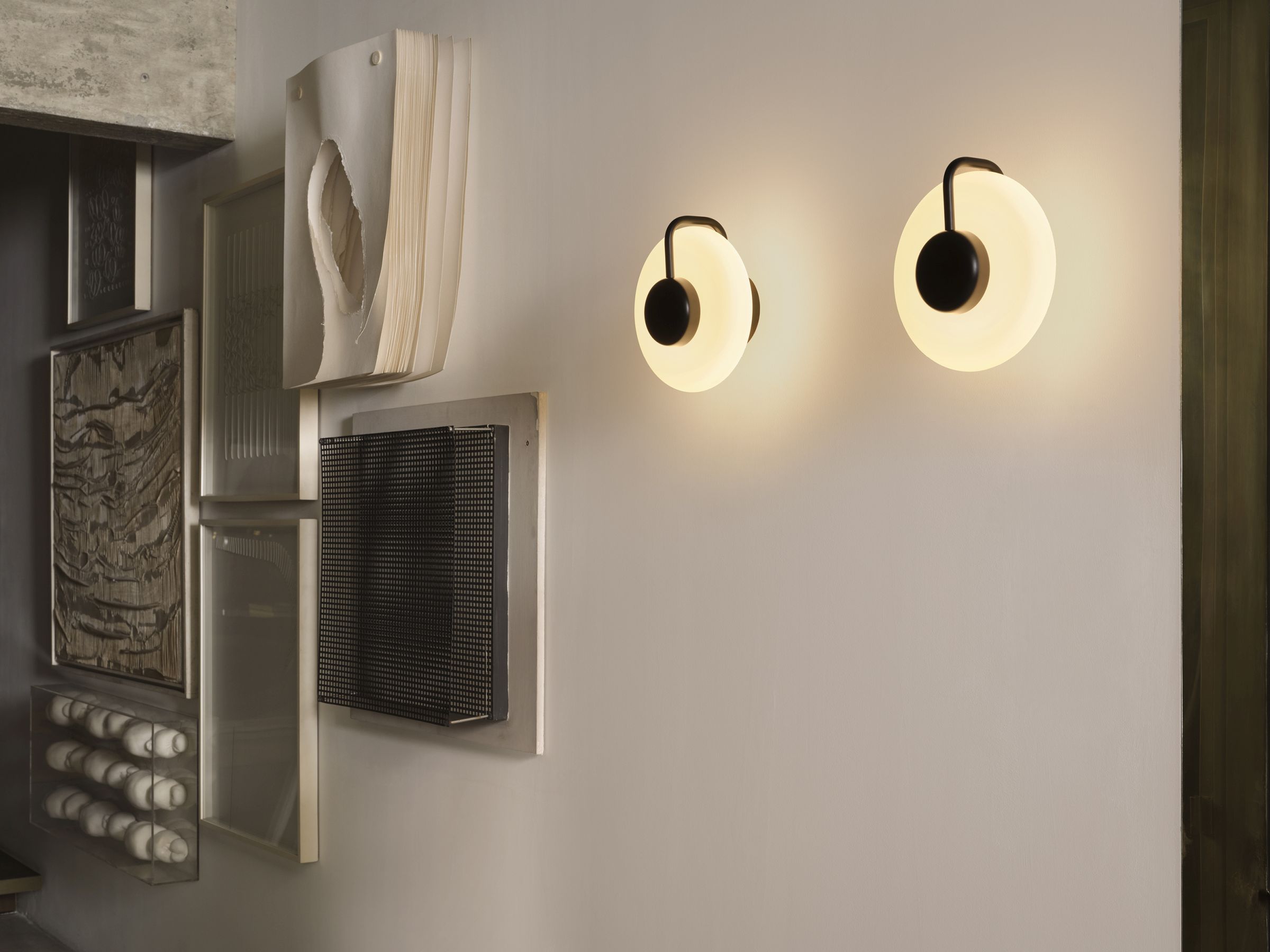 Tratto Wandleuchte schwarz Kdln