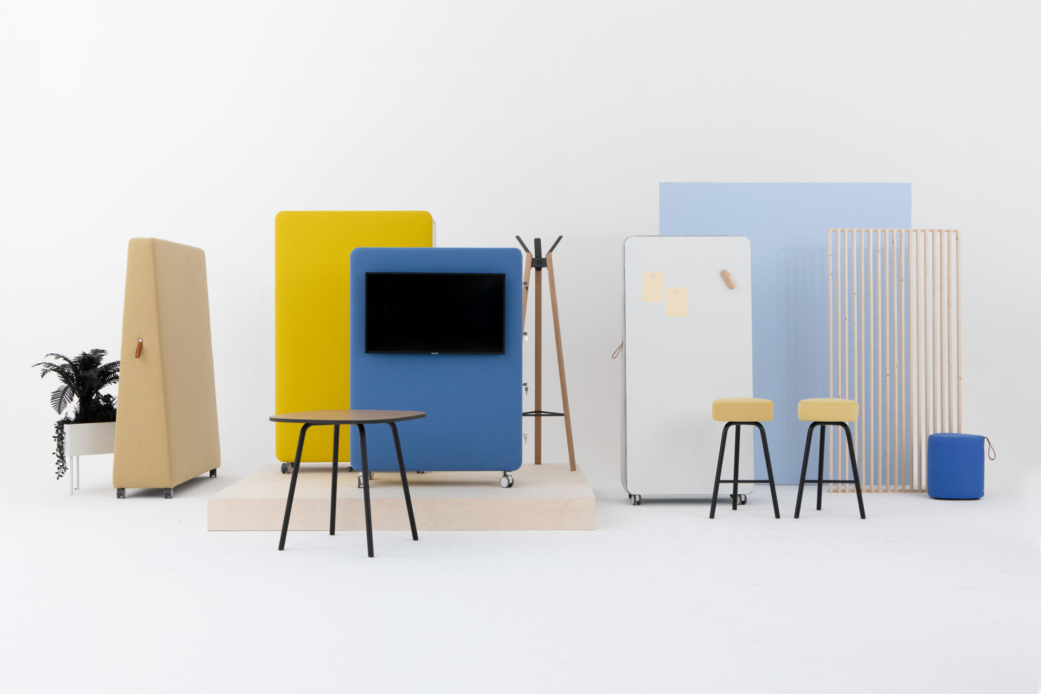 Pillow Space Akustik- / Raumteiler Cascando