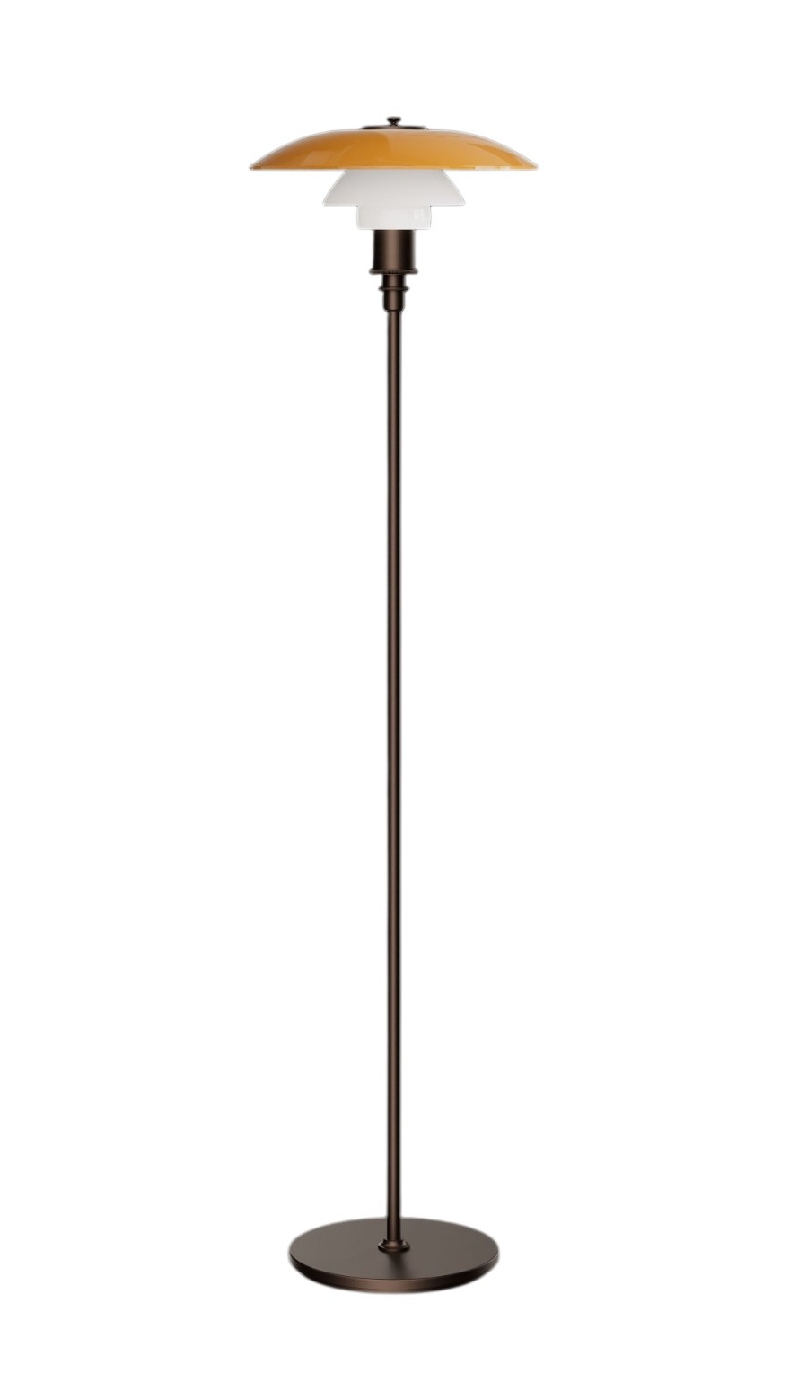 PH 3½-2½ Floor lamp Stehleuchte Amber CENTENARY EDITION Louis Poulsen
