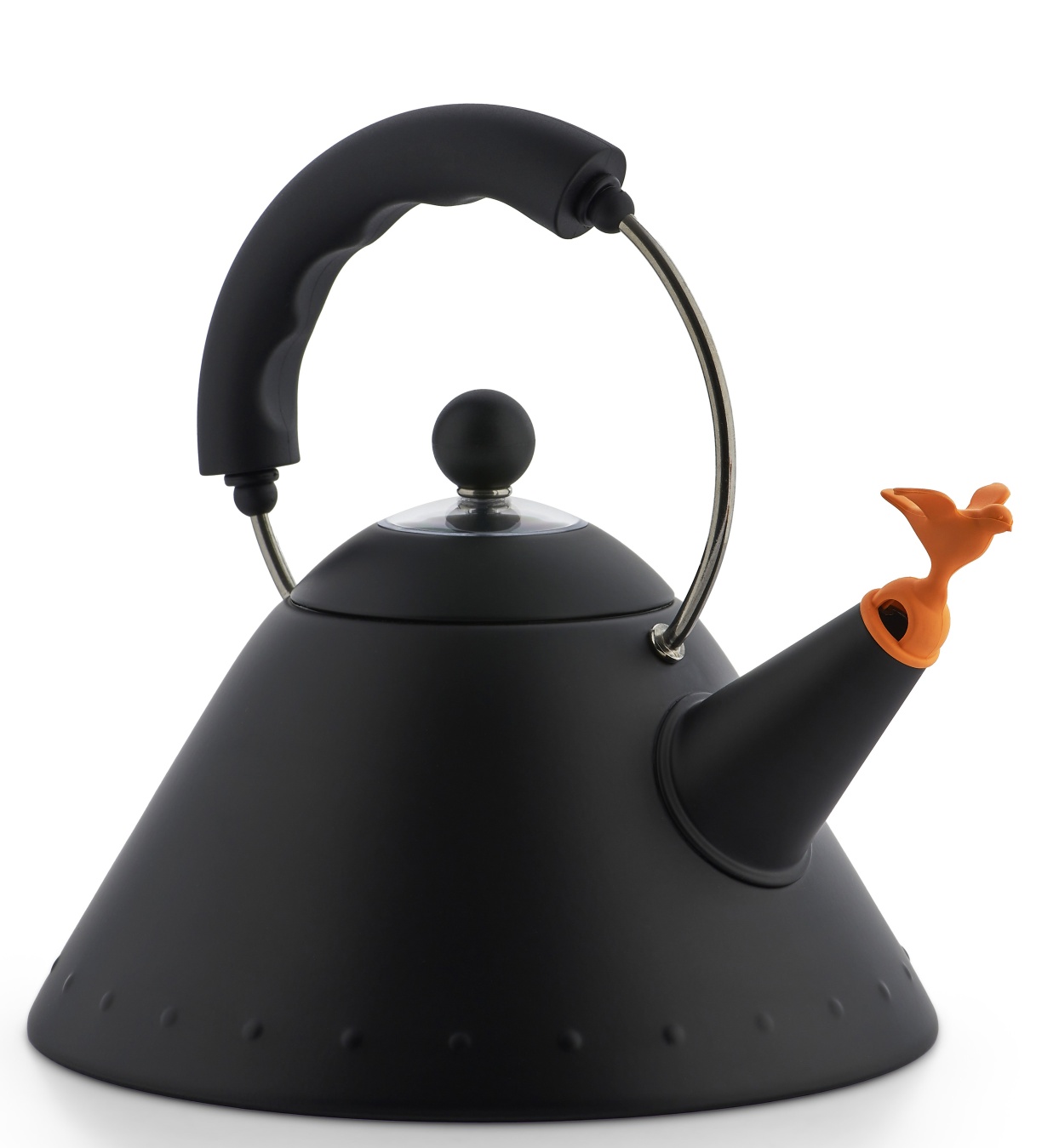 9093 BB Wasserkessel Schwarz Alessi