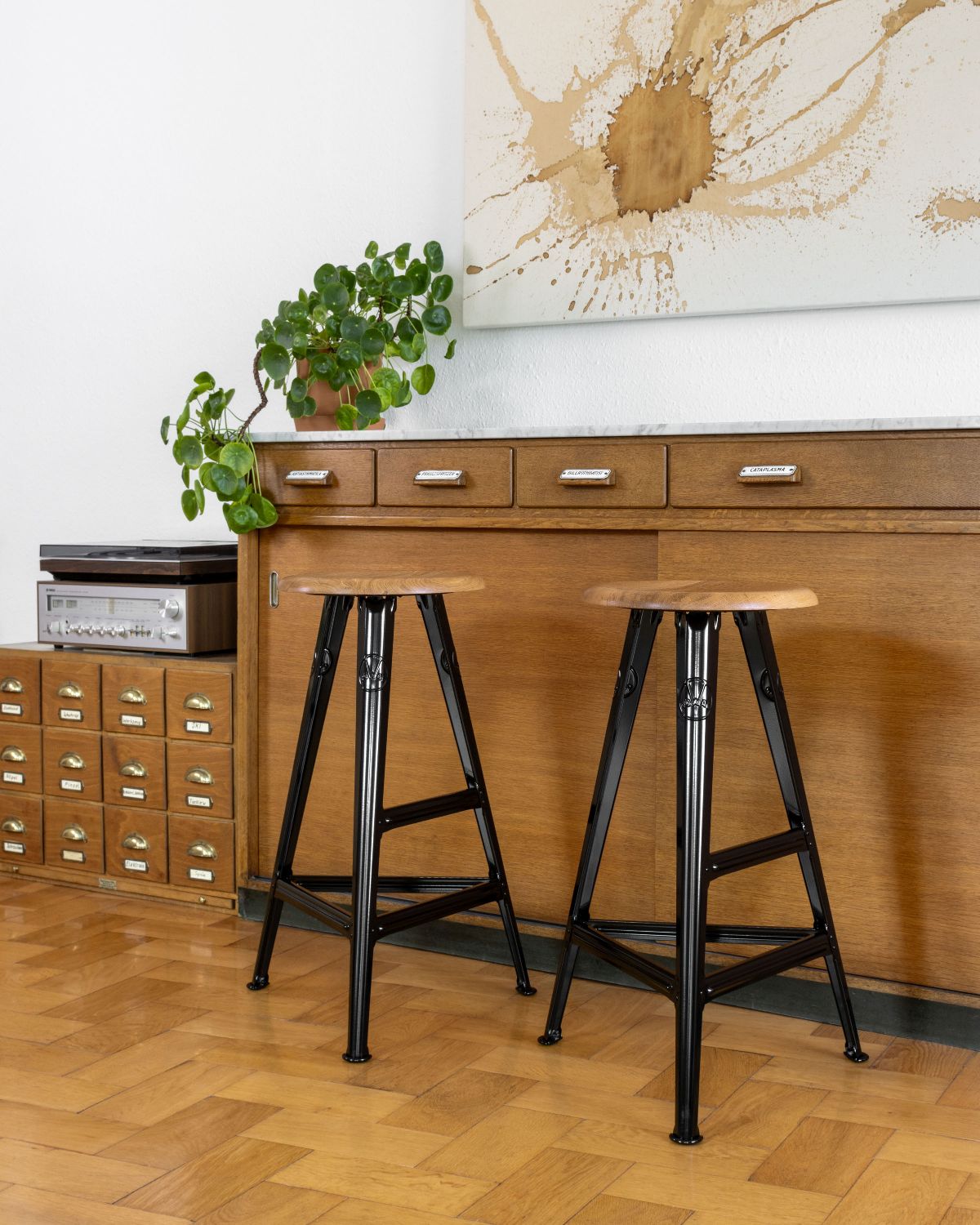 Schemel - Model I 75 cm Barhocker Rowac 