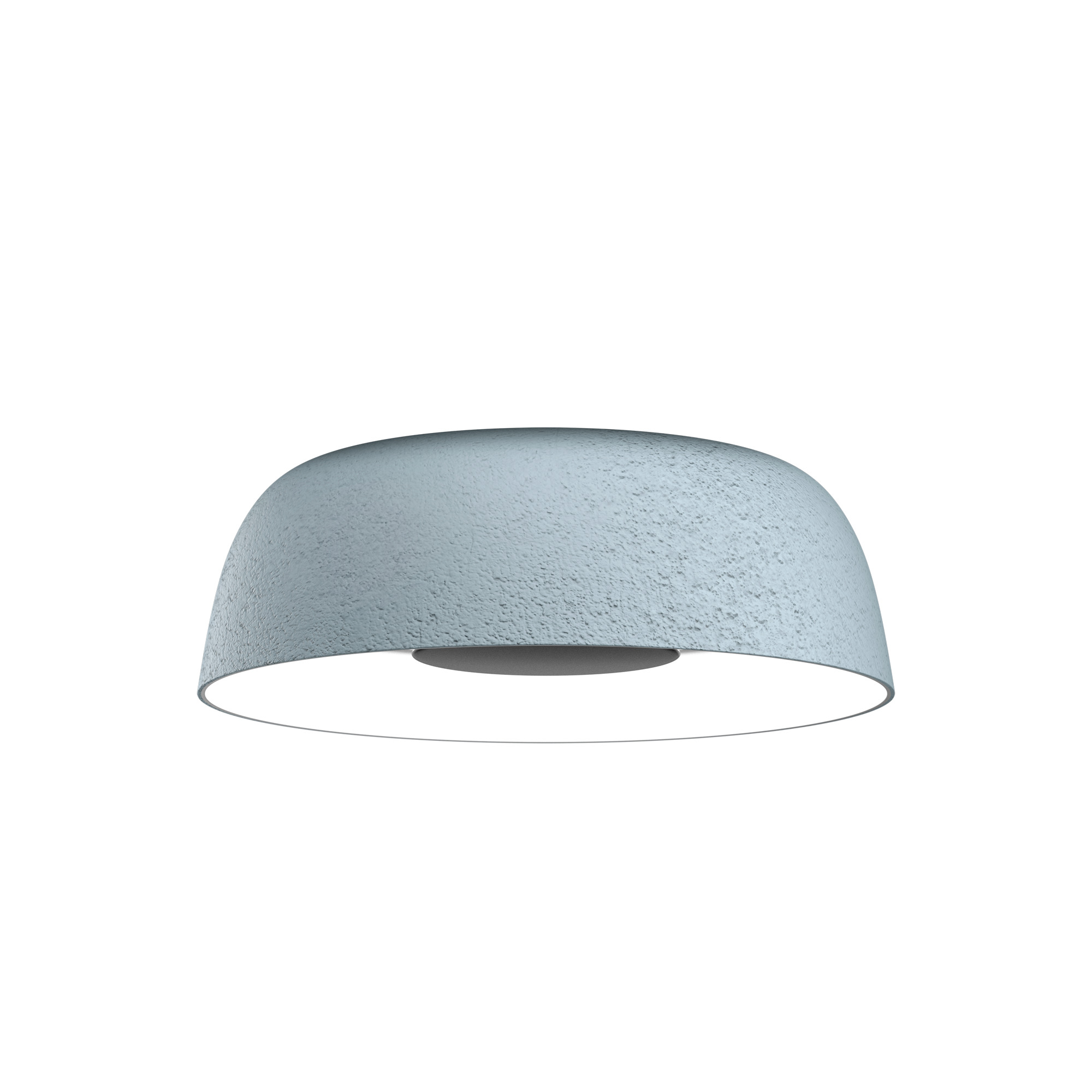 Djembé Deckenleuchte in Himmelblau: Moderne LED Lampe für Deckenmontage, stimmungsvolle Beleuchtung.