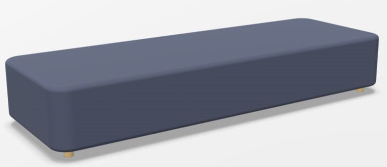 Mezza Sitzelement Sofa Cascando