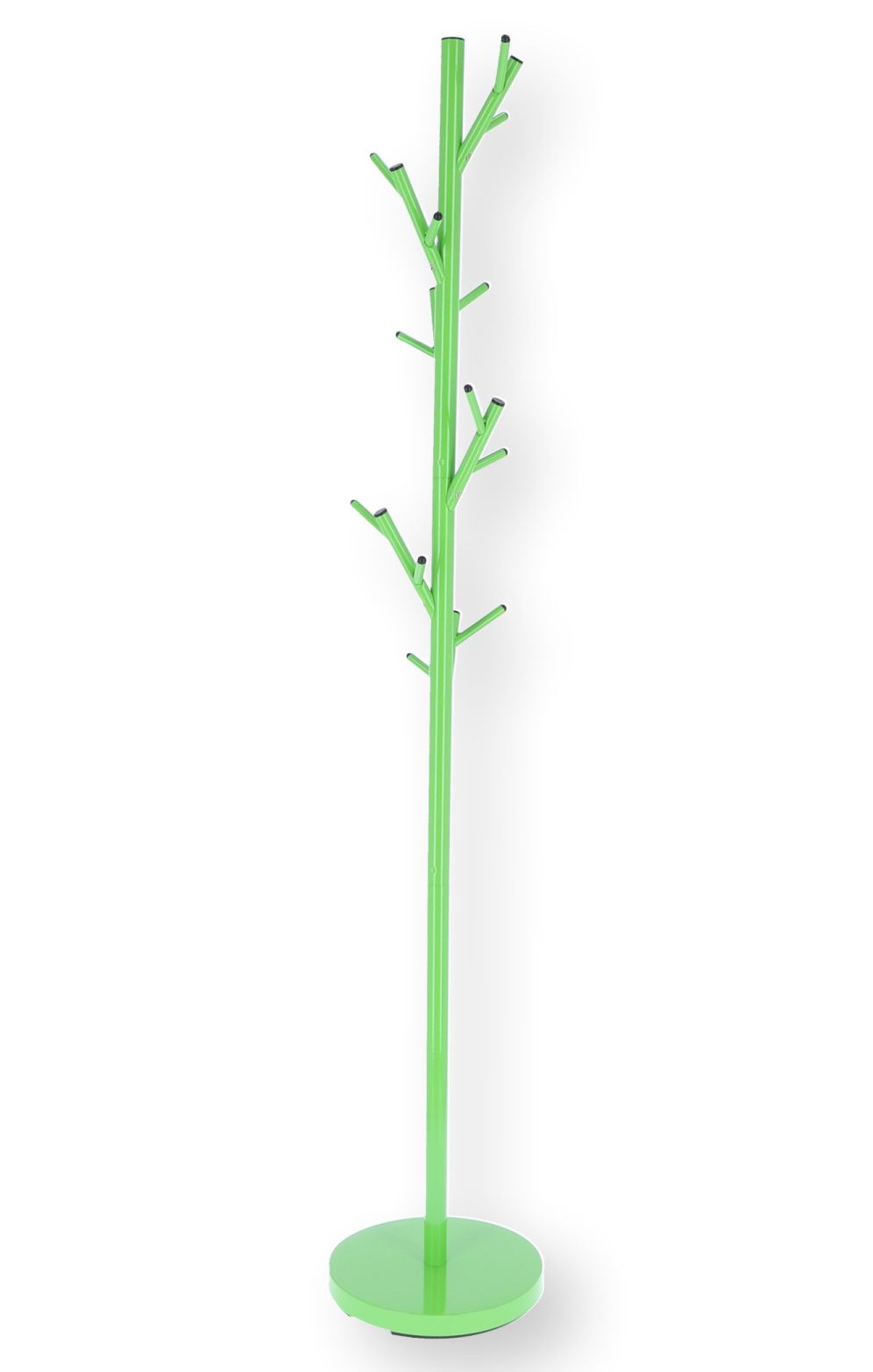 Grüner Tree Kleiderständer von Jan Kurtz, moderner Garderobenständer in Baumform für Flur und Diele.