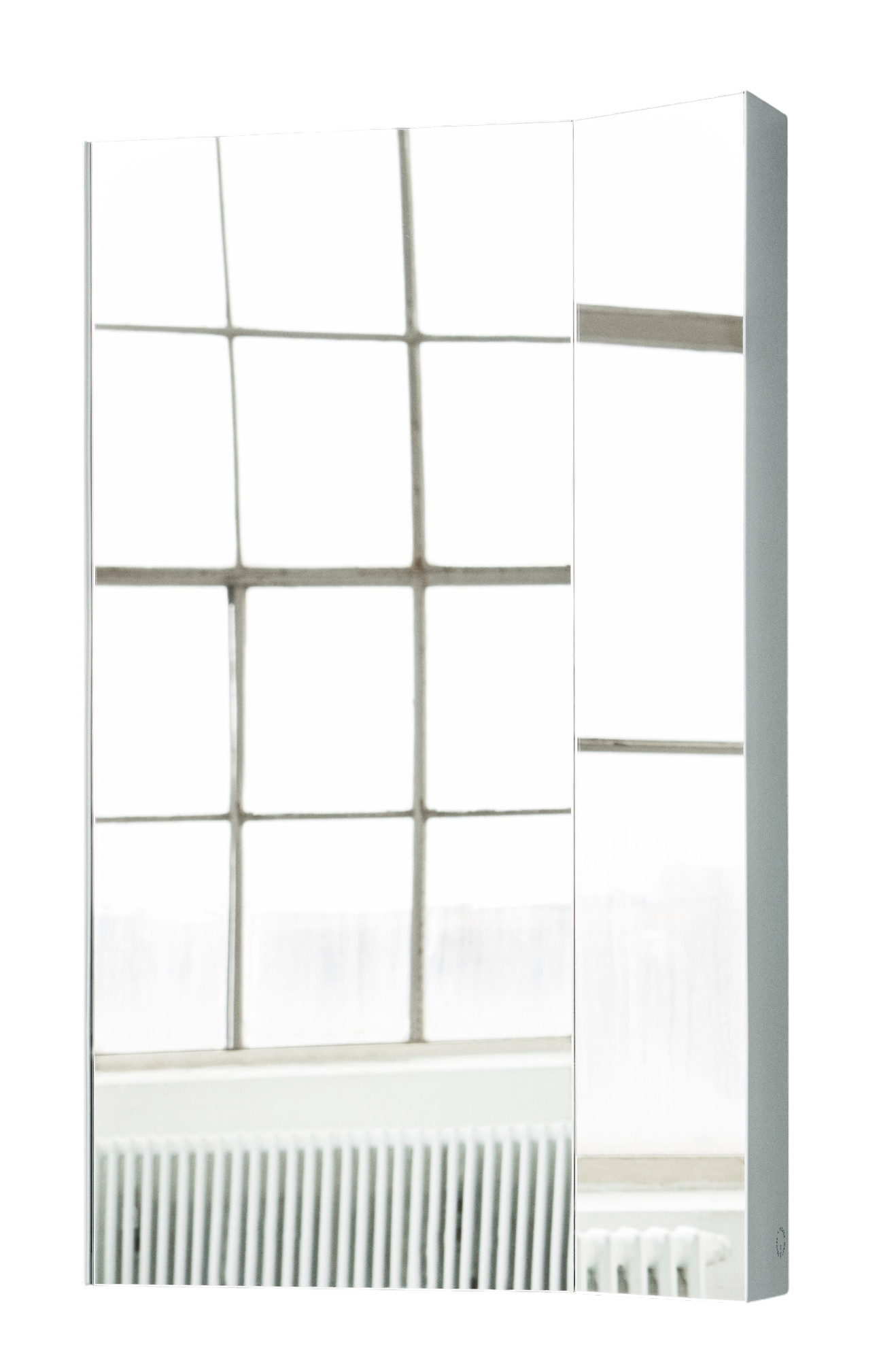 Mimesis Mirror von Please Wait to be Seated: Moderner, rechteckiger Wandspiegel mit schmalem Rahmen.