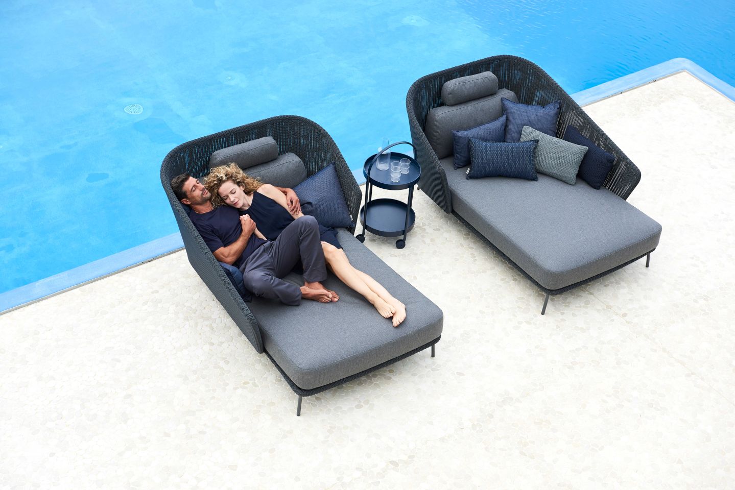 Mega Outdoor Daybed Lehne Rechts Cane-Line