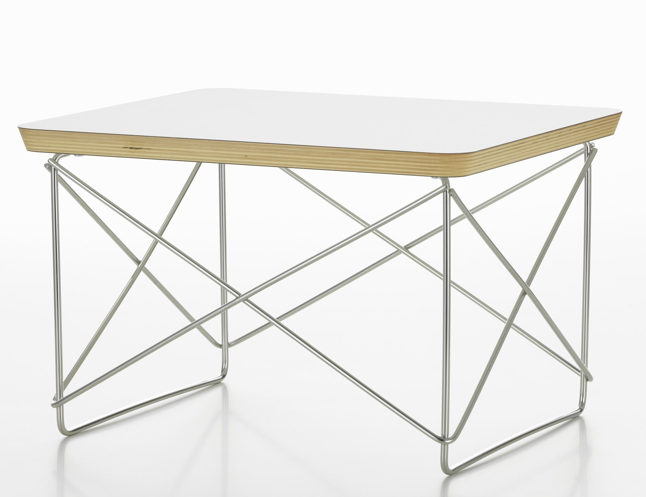 Occasional Table LTR Beistelltisch HPL Weiss Vitra 