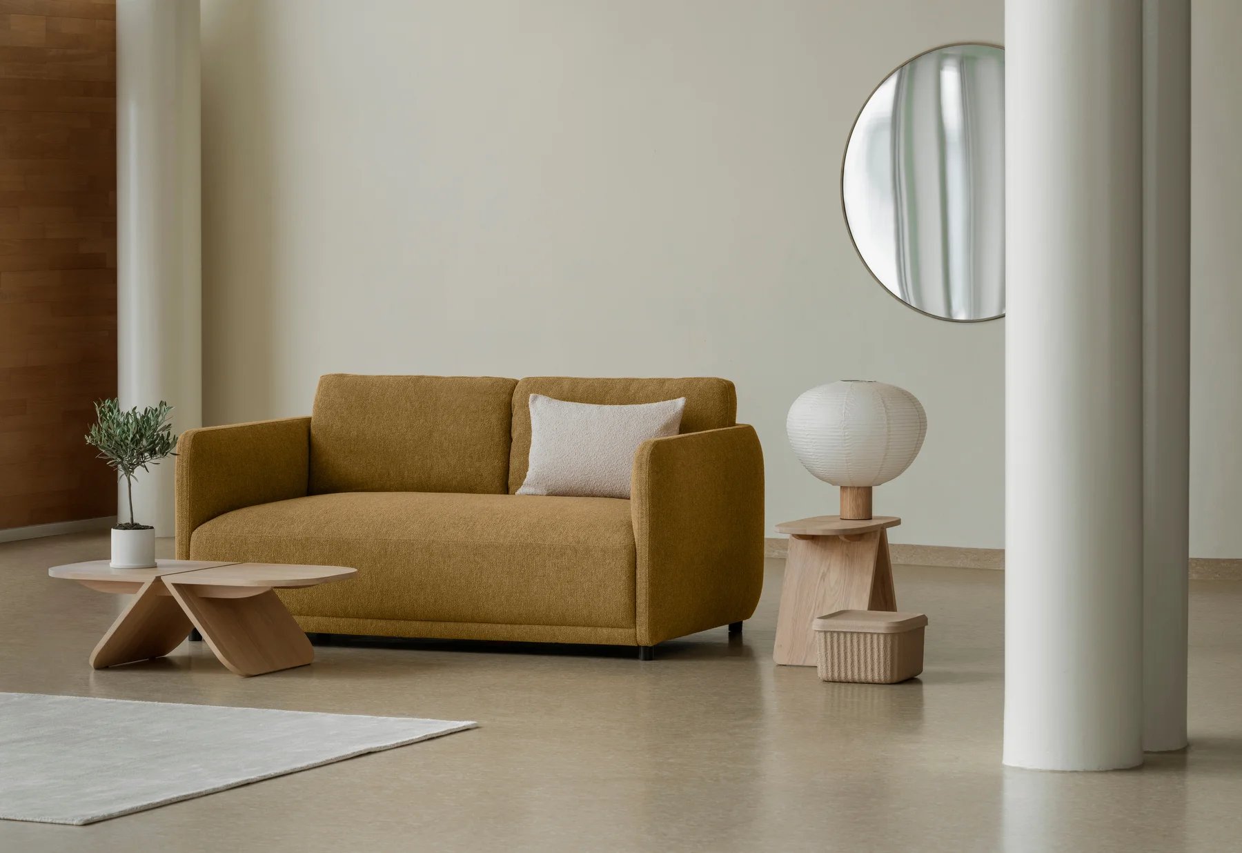 Kami Reispapier Tischleuchte Blomus