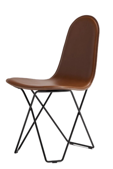 Cactus Stuhl mit Leder bezogen Cuero Leder Montana