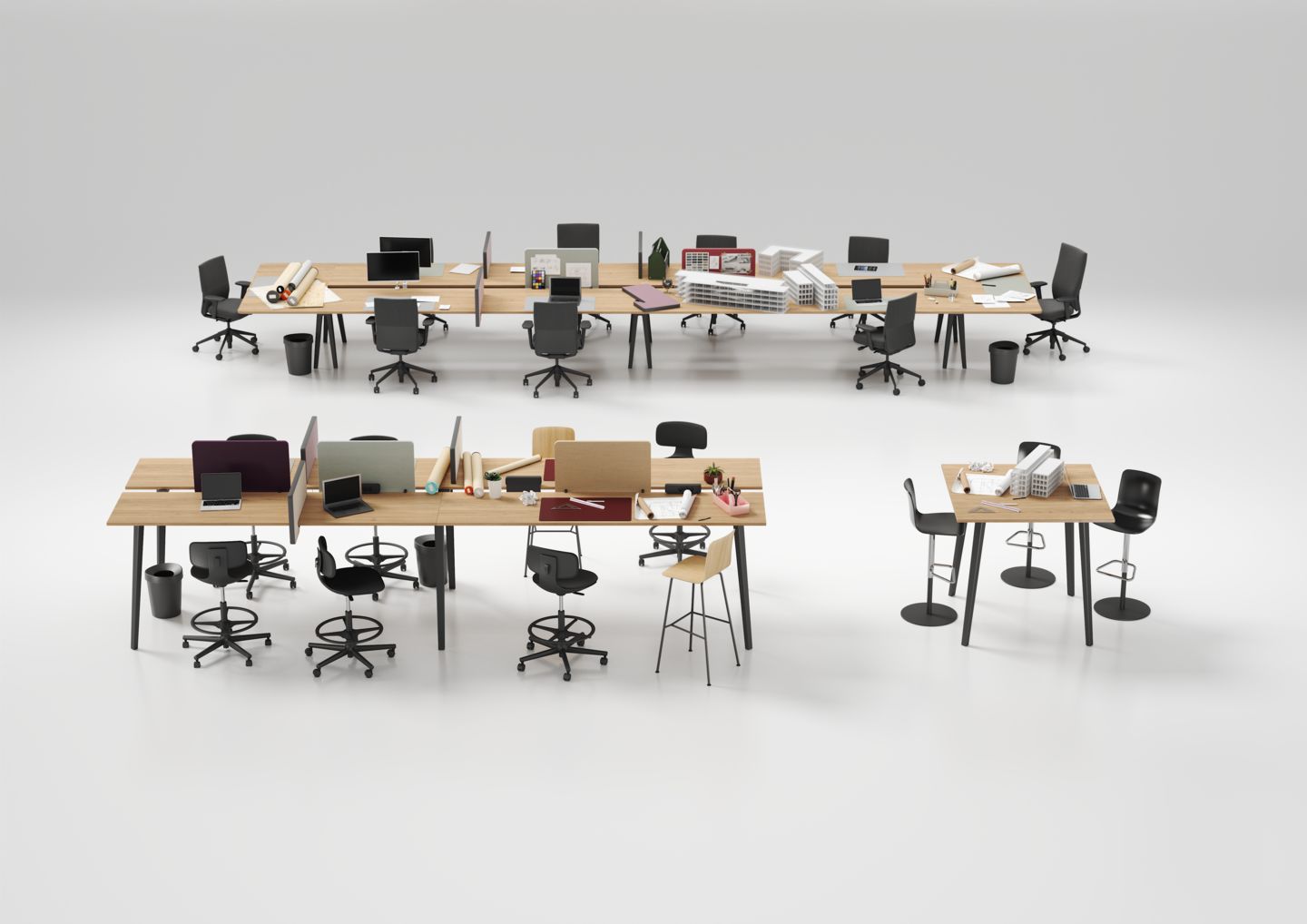 Rookie High Bürodrehstuhl Vitra