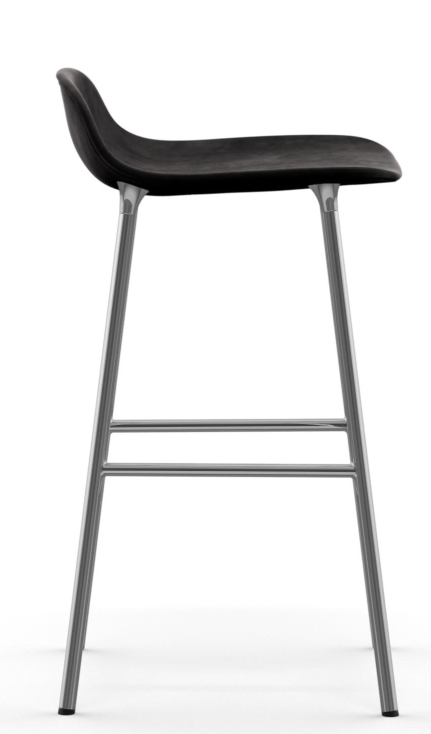 Form Barstool Barhocker H 65 cm Stahl Gepolstert Normann Copenhagen