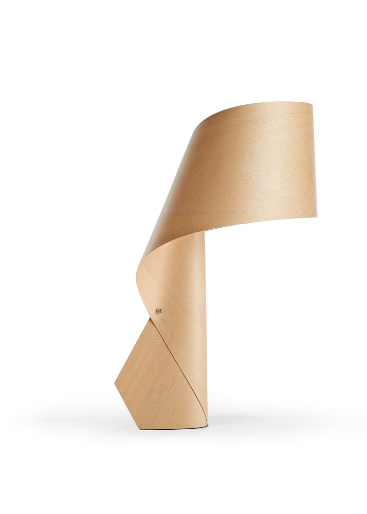 Air Table Tischleuchte LZF Lamps 22 Buche