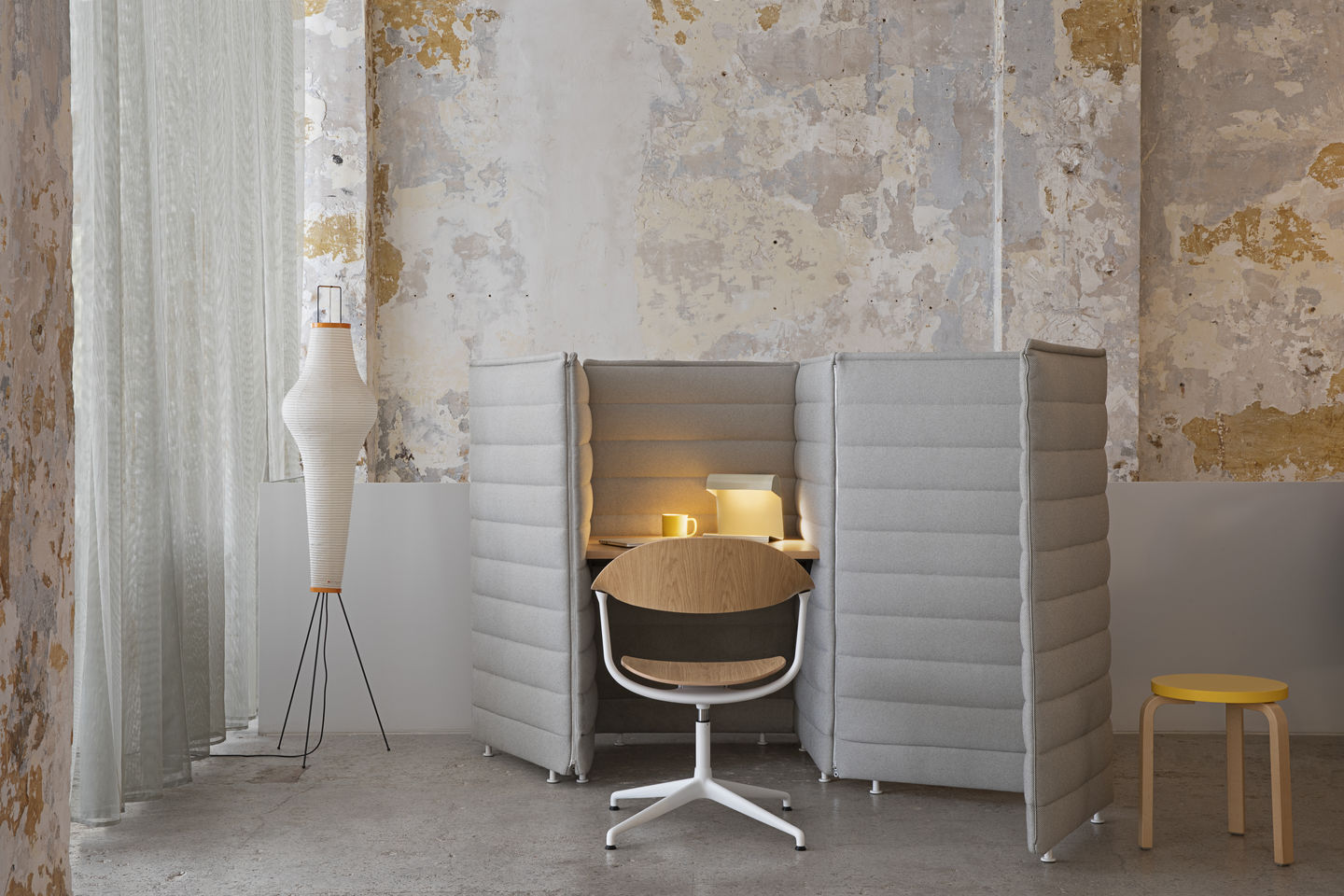 Alcove Plus Paravent 2-teilig Vitra