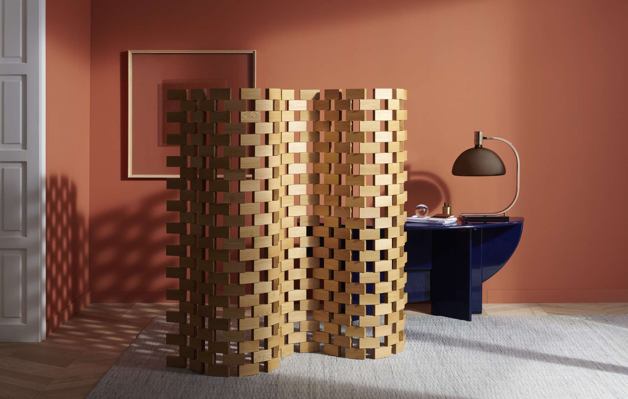 537 Paravent Ambassade Raumteiler Cassina