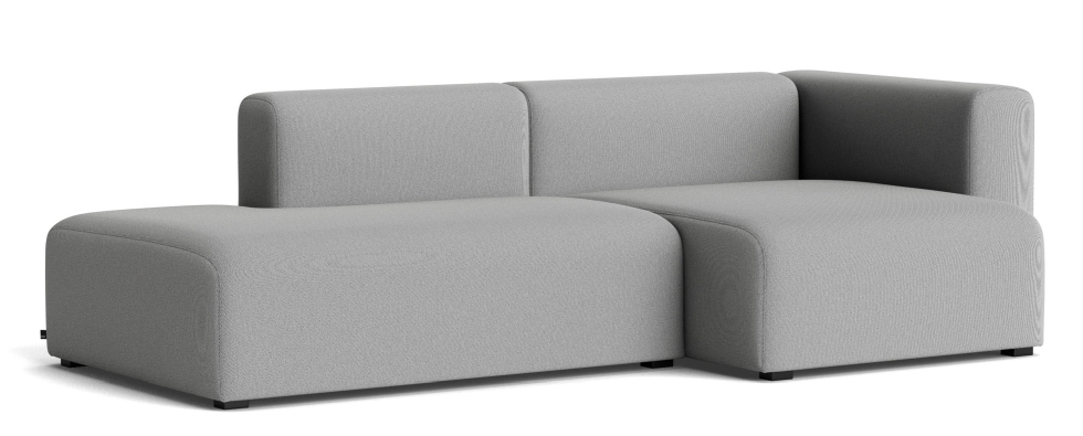 Mags Sofa 2,5-Sitzer Combination 3 mit Armlehne rechts Hay Stoff Steelcut Trio 133