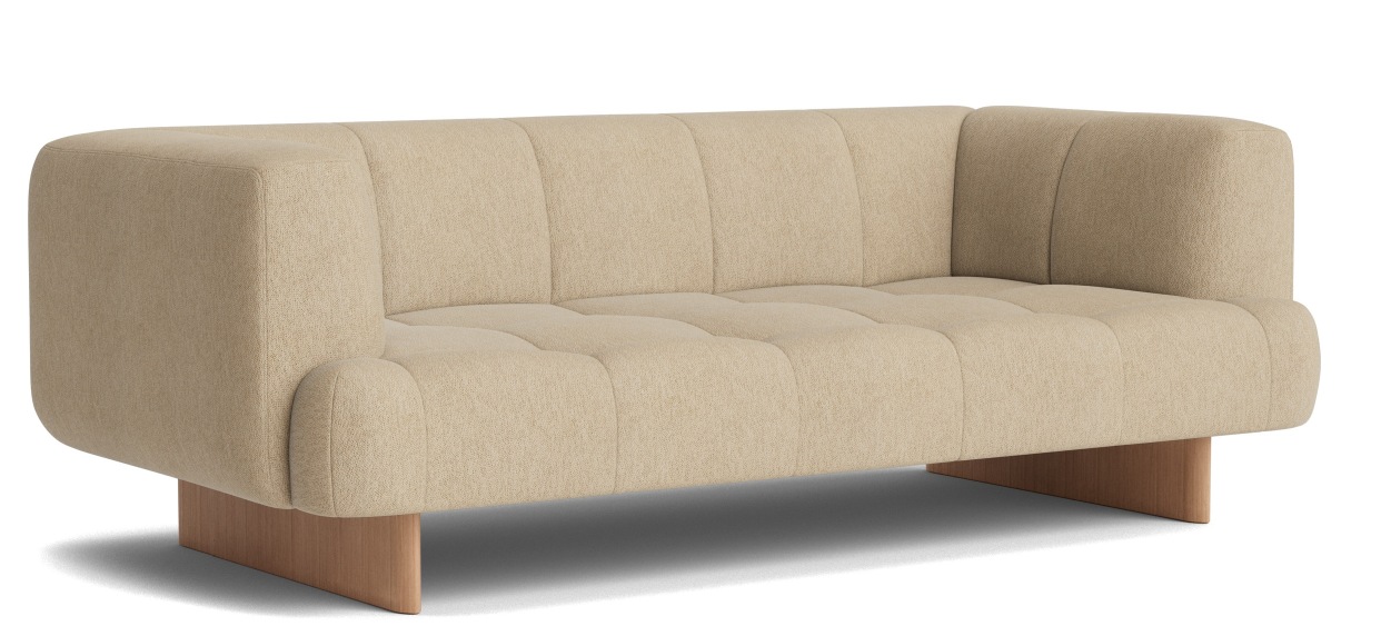 Quilton Lift Sofa 2-Sitzer Hay