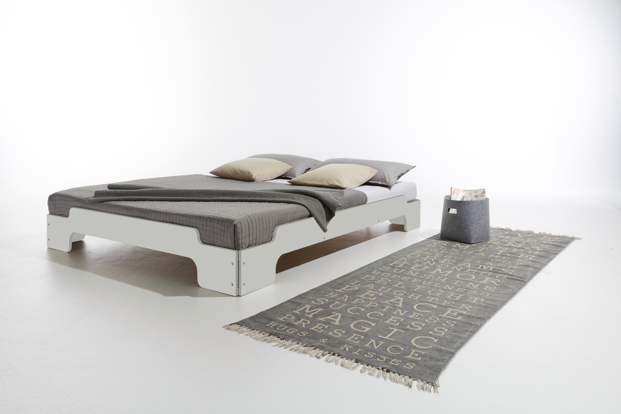 Stapelliege CPL Weiß Komfort Müller Möbelwerkstätten