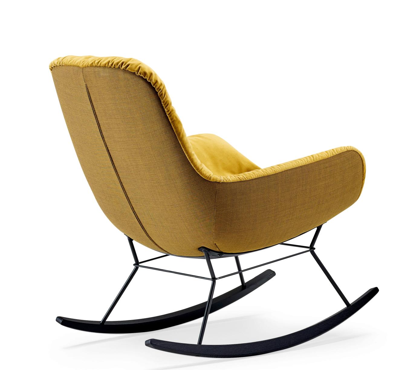 Leya Rocking Lounge Chair Schaukelsessel Freifrau Manufaktur
