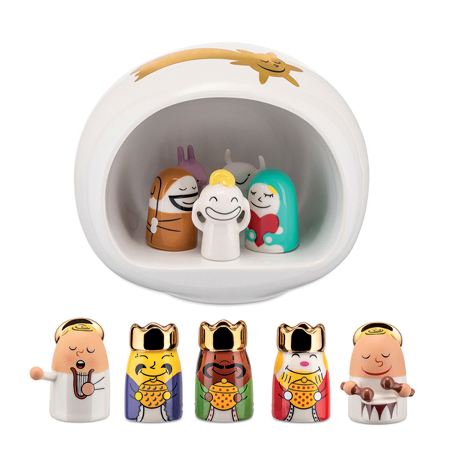 AMGI10SET Group Weihnachtskrippe Alessi