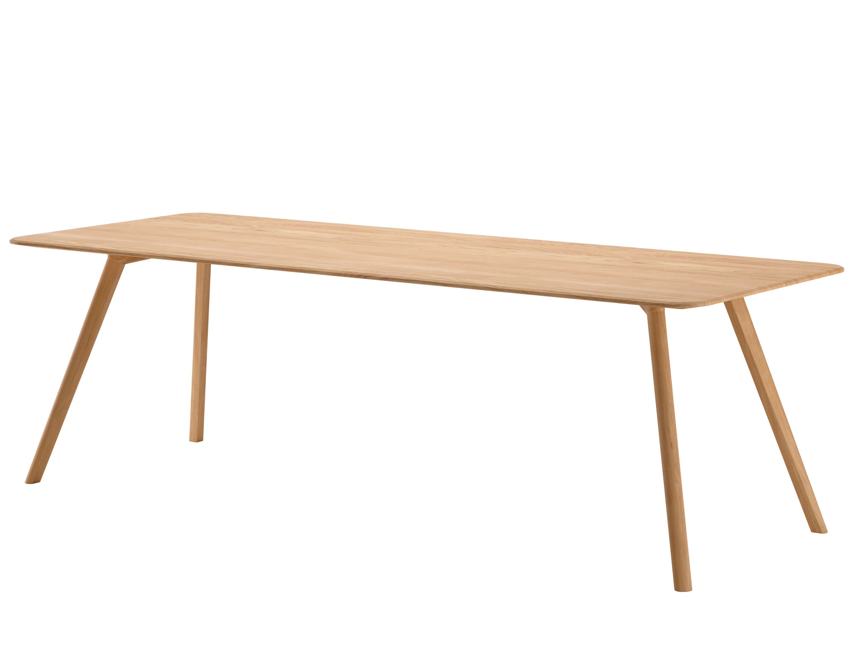 MEYER Tisch aus Eiche, gewachst, in XL Größe für den Außenbereich.