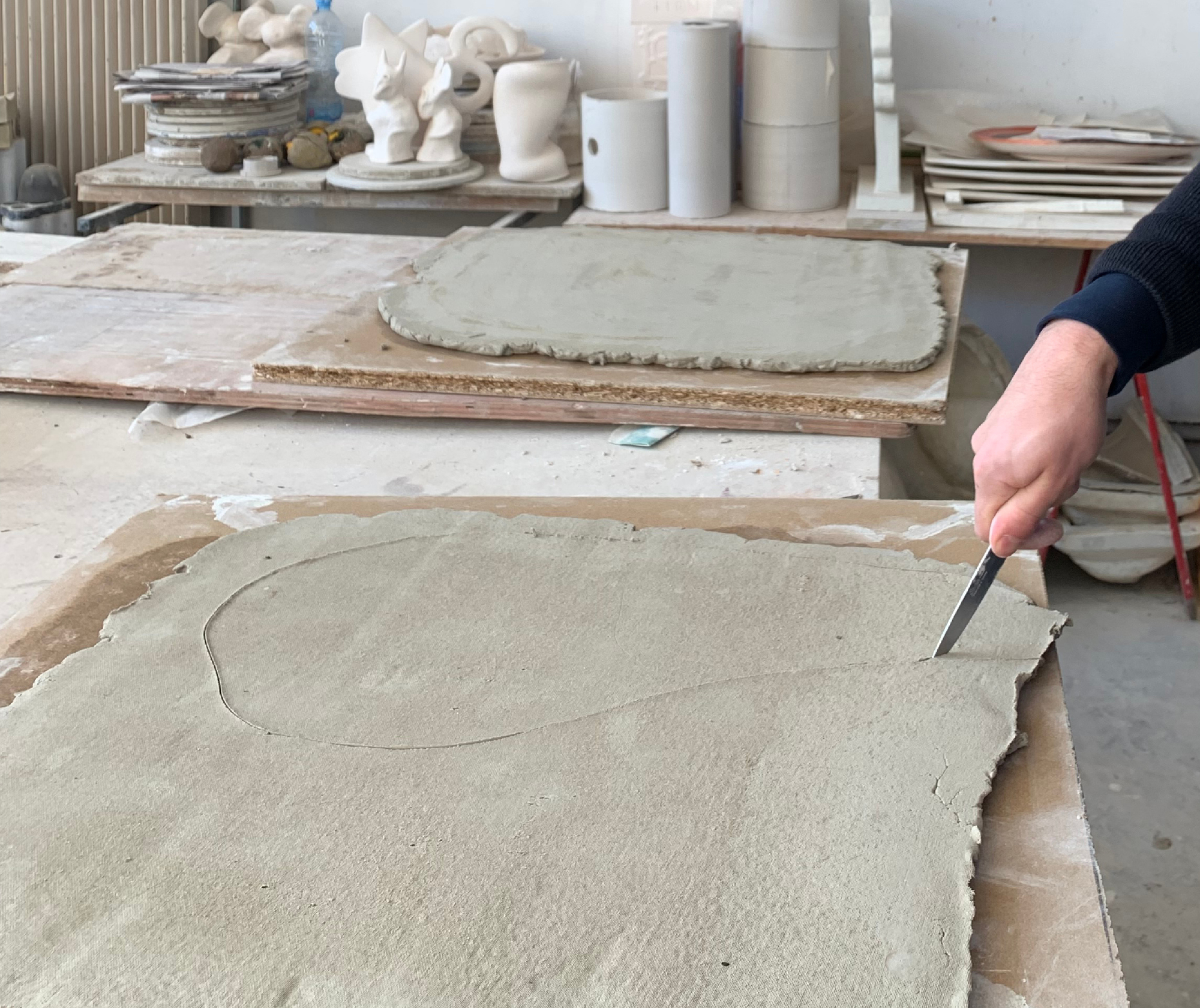 Vases Découpage Vitra Feuille