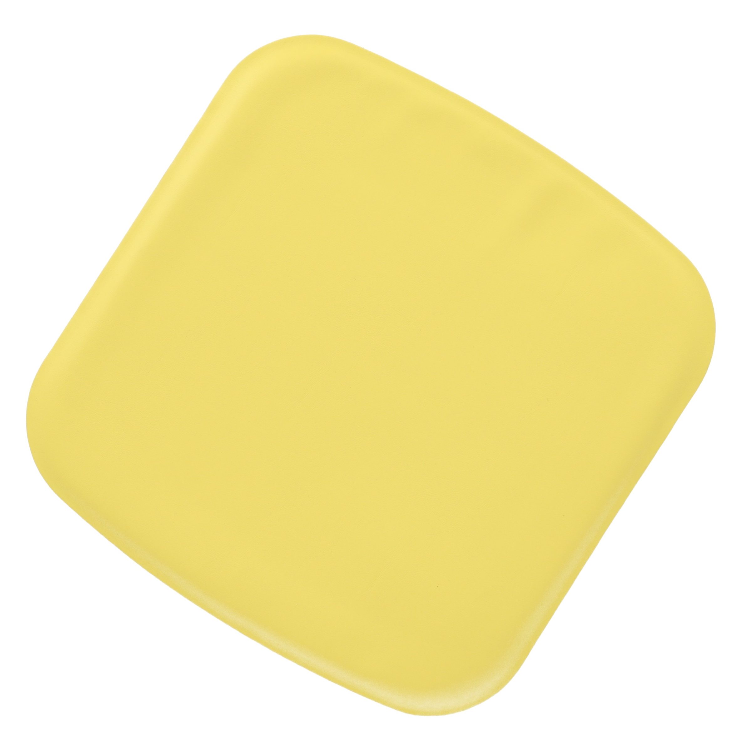 Gelbes Sitzkissen für Mori Stuhl von Jan Kurtz, ideal für Outdoor-Möbel und bequemes Sitzen.