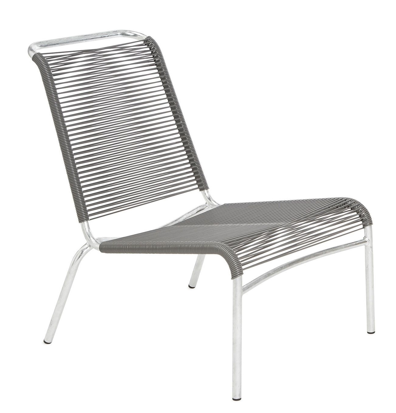 Altorfer Lounge Stuhl Outdoor Embru Aschgrau NCS S 7000 N