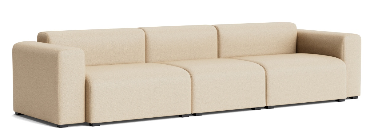 Mags Sofa 3-Sitzer Combination 1 Low Armrest Hay Stoff Hallingdal 220