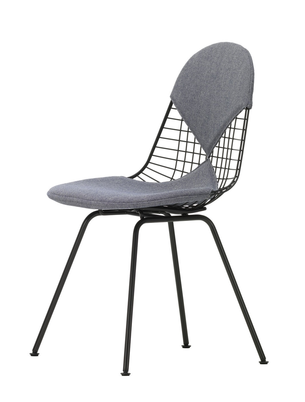 DKX-2 Wire Chair Stuhl mit Sitz und Rückenpolster Vitra