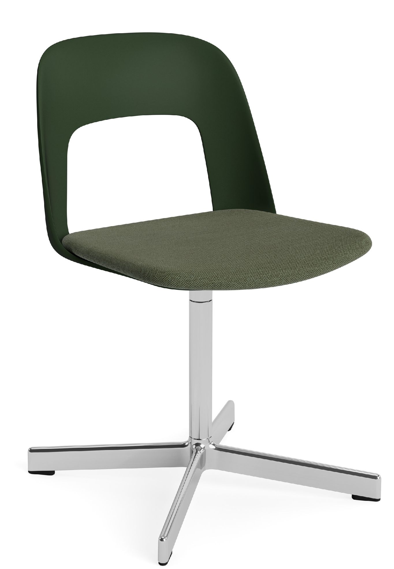 Layout Side Chair 133 4-Stern Drehfuß Stuhl Hay