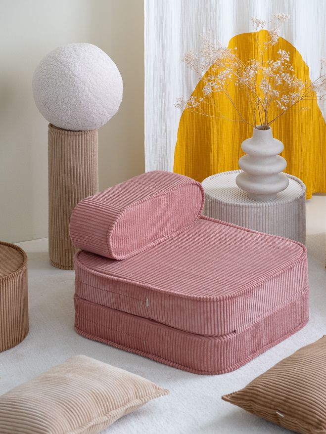 Kinderklappsessel Wigiwama Pink Mousse