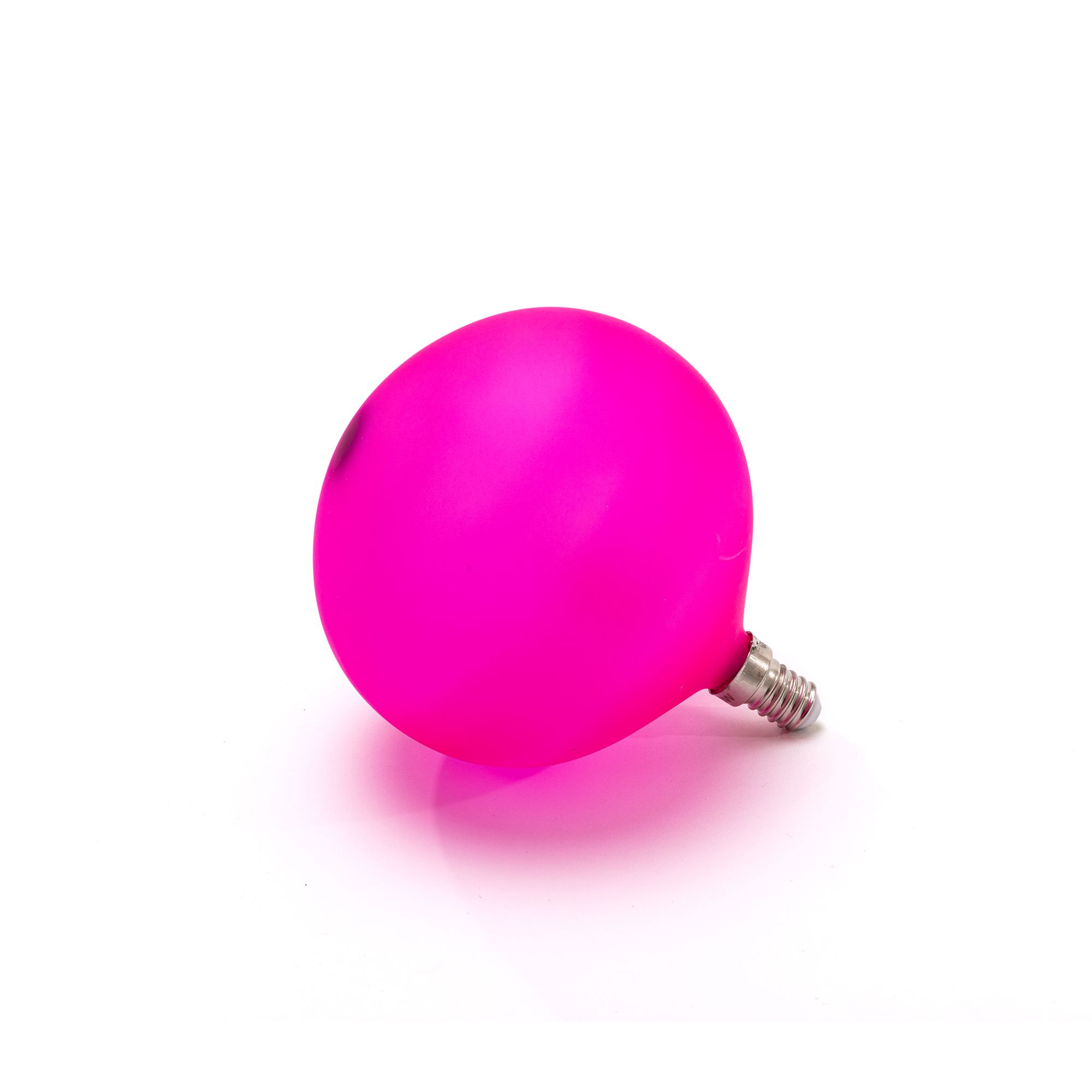 Pinke Gummy Leuchte von Seletti: Moderne Designerlampe in Kugelform für stimmungsvolle Beleuchtung.