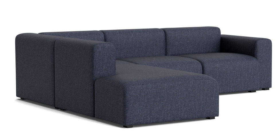 Mags Sofa Corner Combination 2 Low Armrest mit Armlehne links Hay Stoff Overlap 03