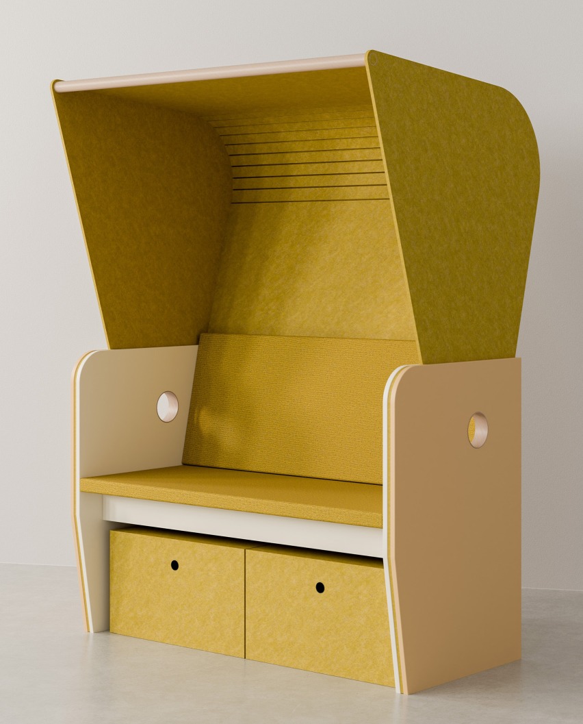 Baltic Strandkorb Besprechungs-/ Rückzugsplatz Palmberg