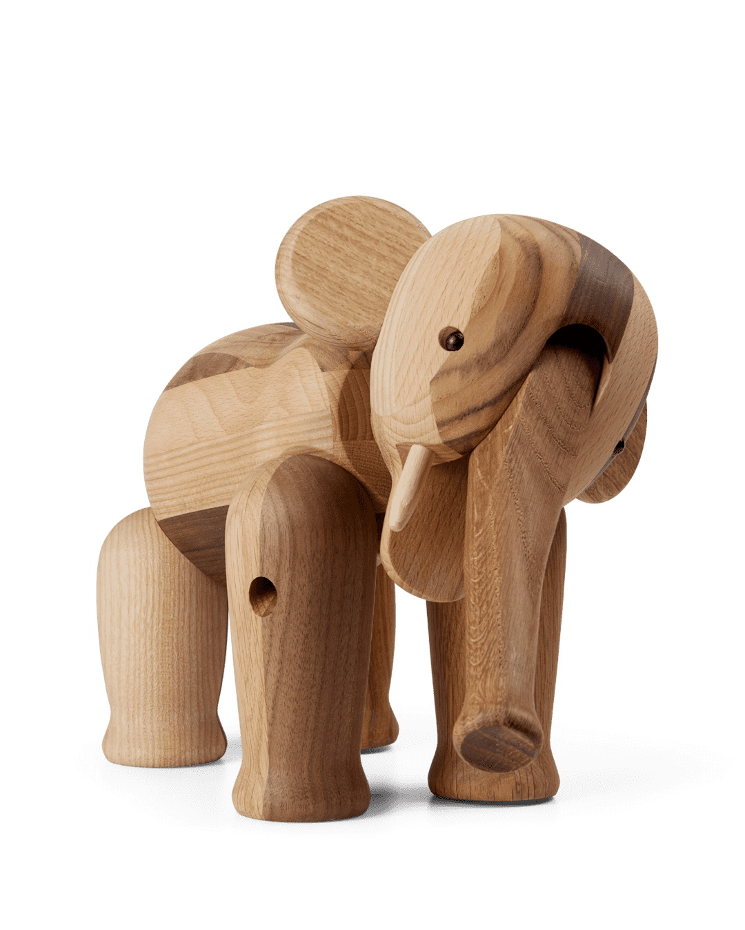 Kay Bojesen Elefant aus Holz, Anniversary Edition, handgefertigte Holzfigur für Kinder und Sammler.