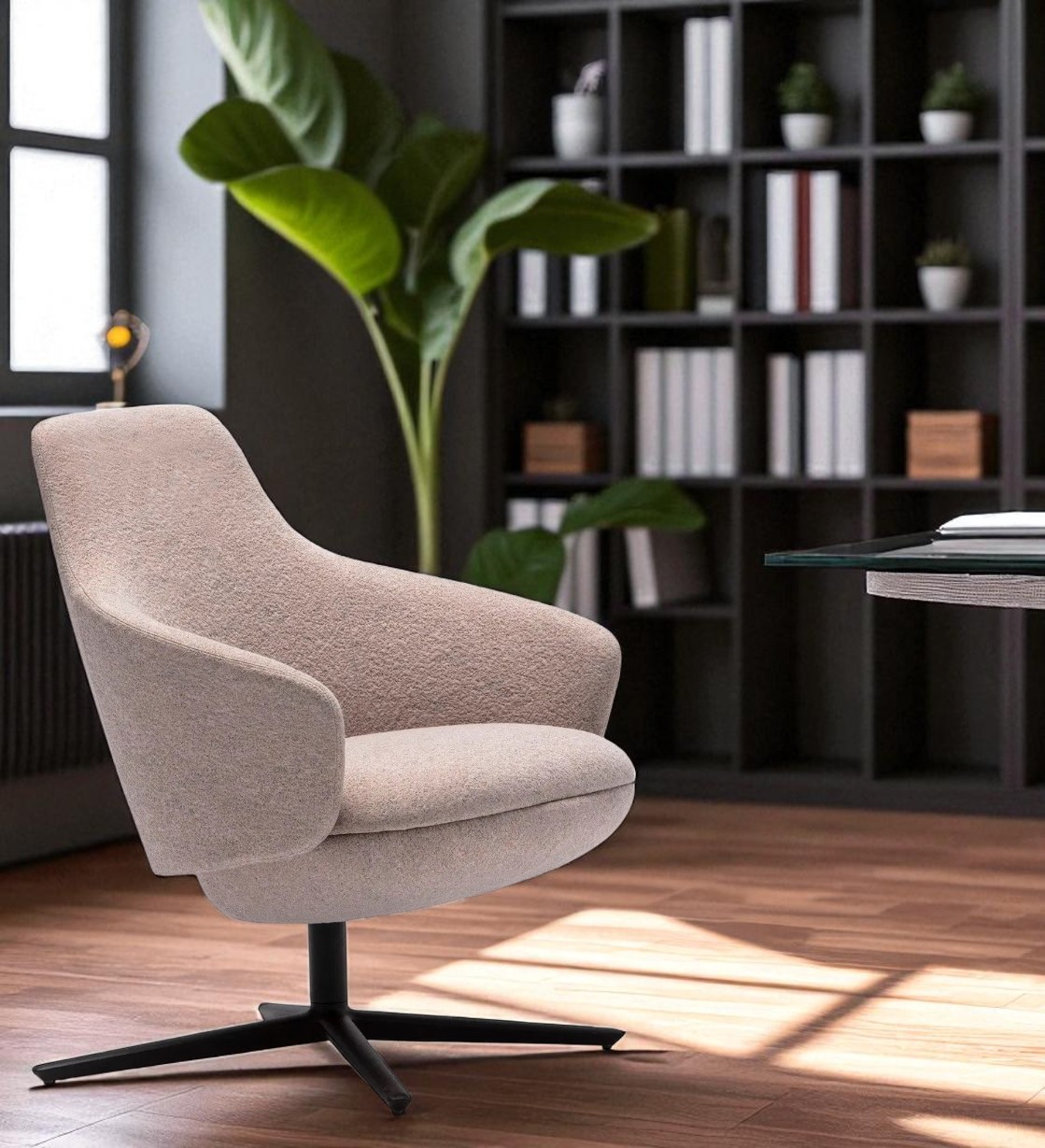 Calma BU2330 Lounge Chair Sessel drehbar Andreu World