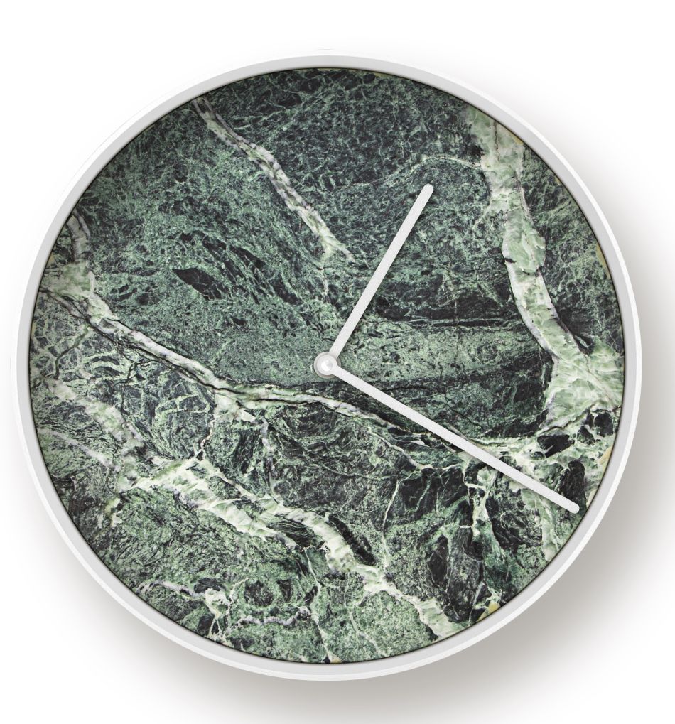 MJ01 Wanduhr Klein Janua Weiss - Alpe Verdi