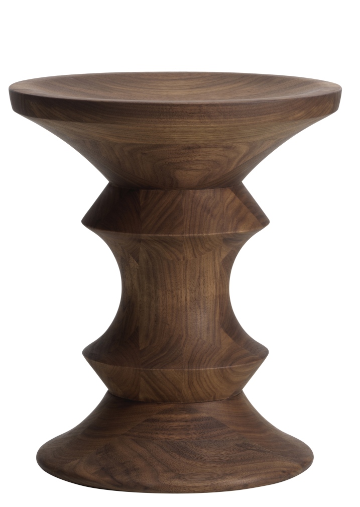 Eames Stools C Hocker Vitra NEUE VERSION Nussbaum dunkel