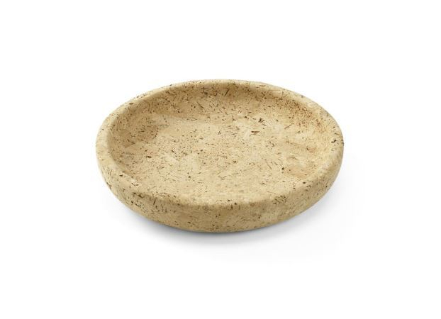 Kleine, runde Korkschale von Vitra, ideal als Tablett oder dekorative Schale für Wohnaccessoires.