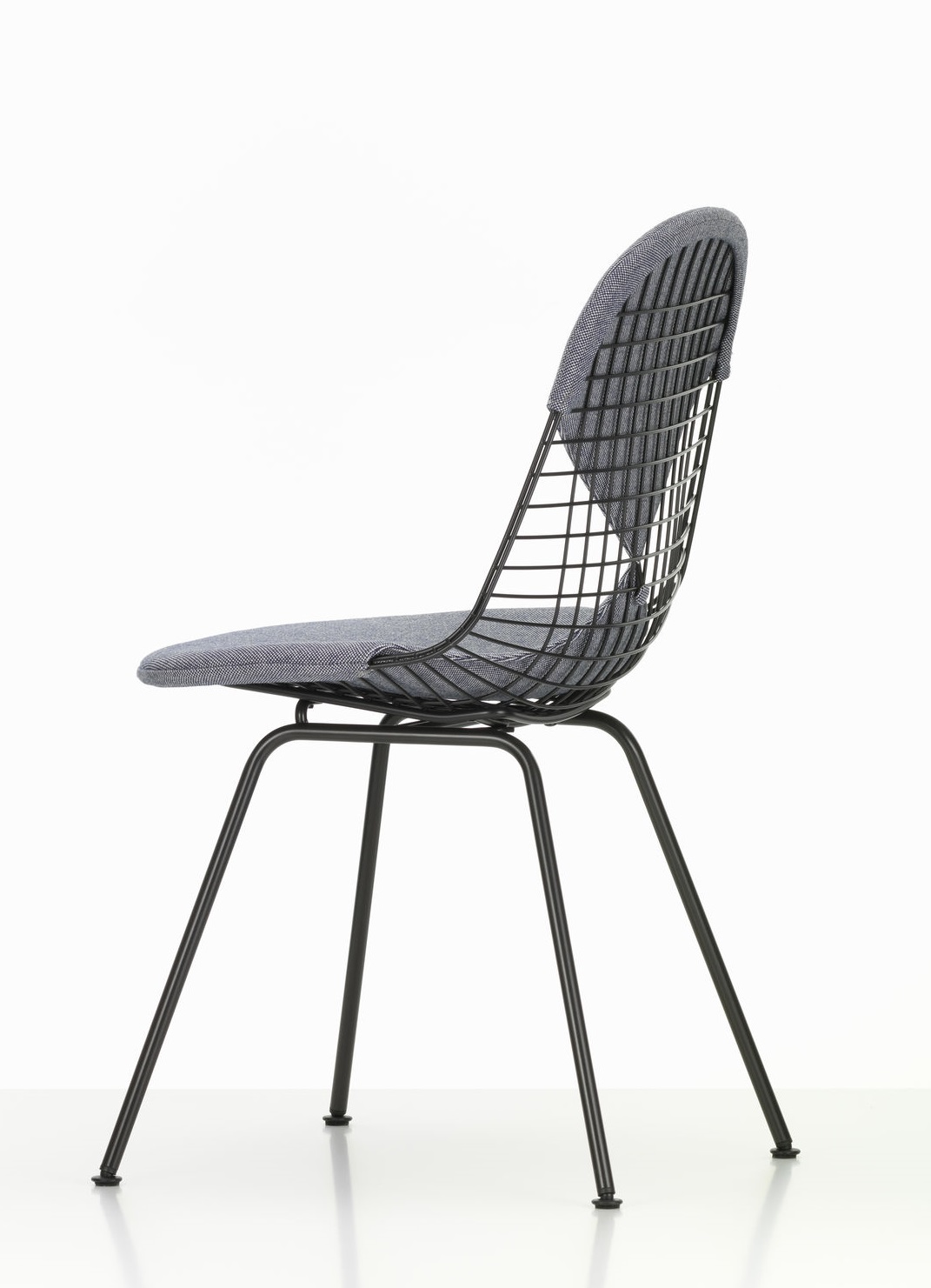 DKX-2 Wire Chair Stuhl mit Sitz und Rückenpolster Vitra