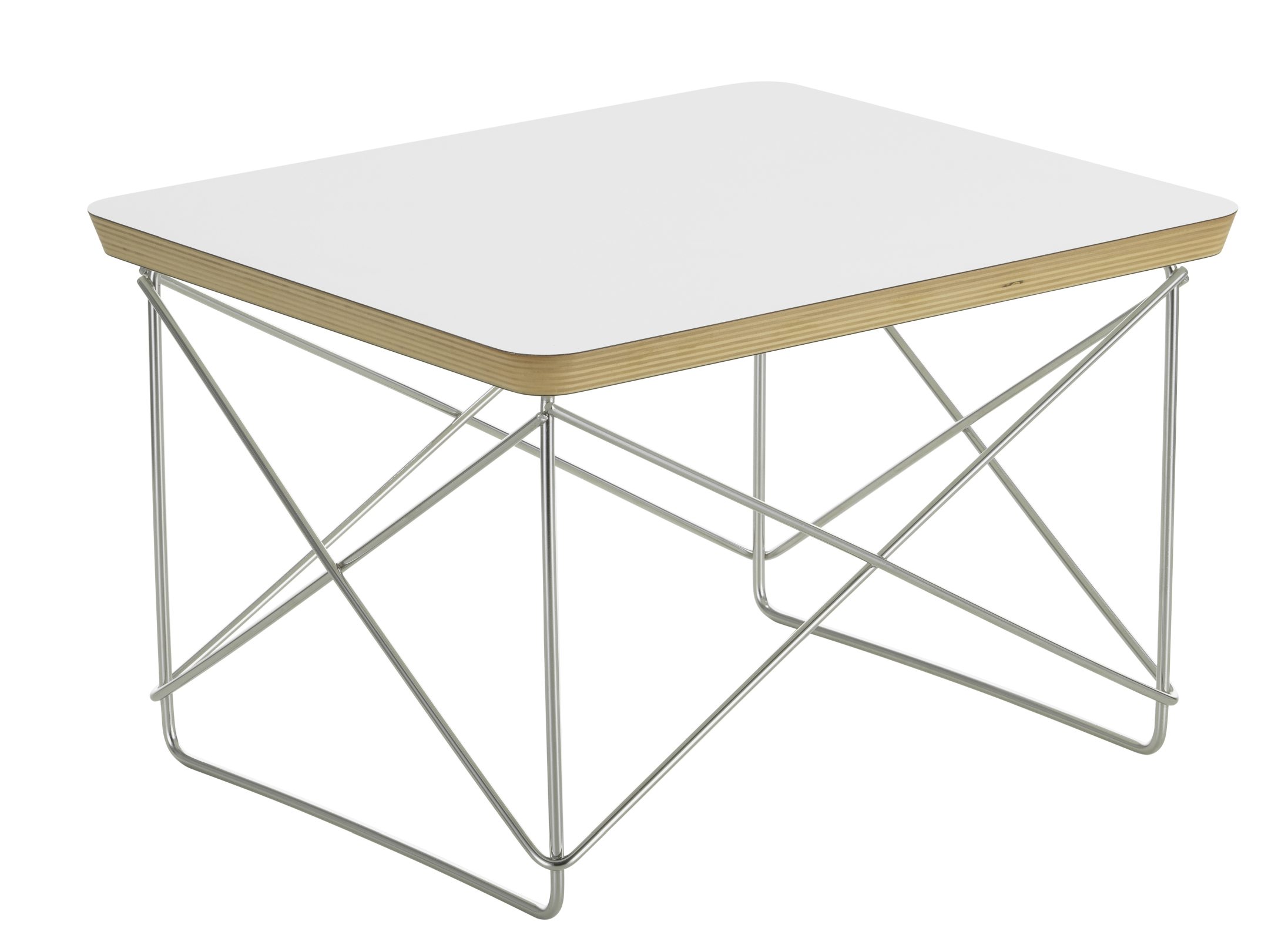 Occasional Table LTR Beistelltisch HPL Weiss Vitra 
