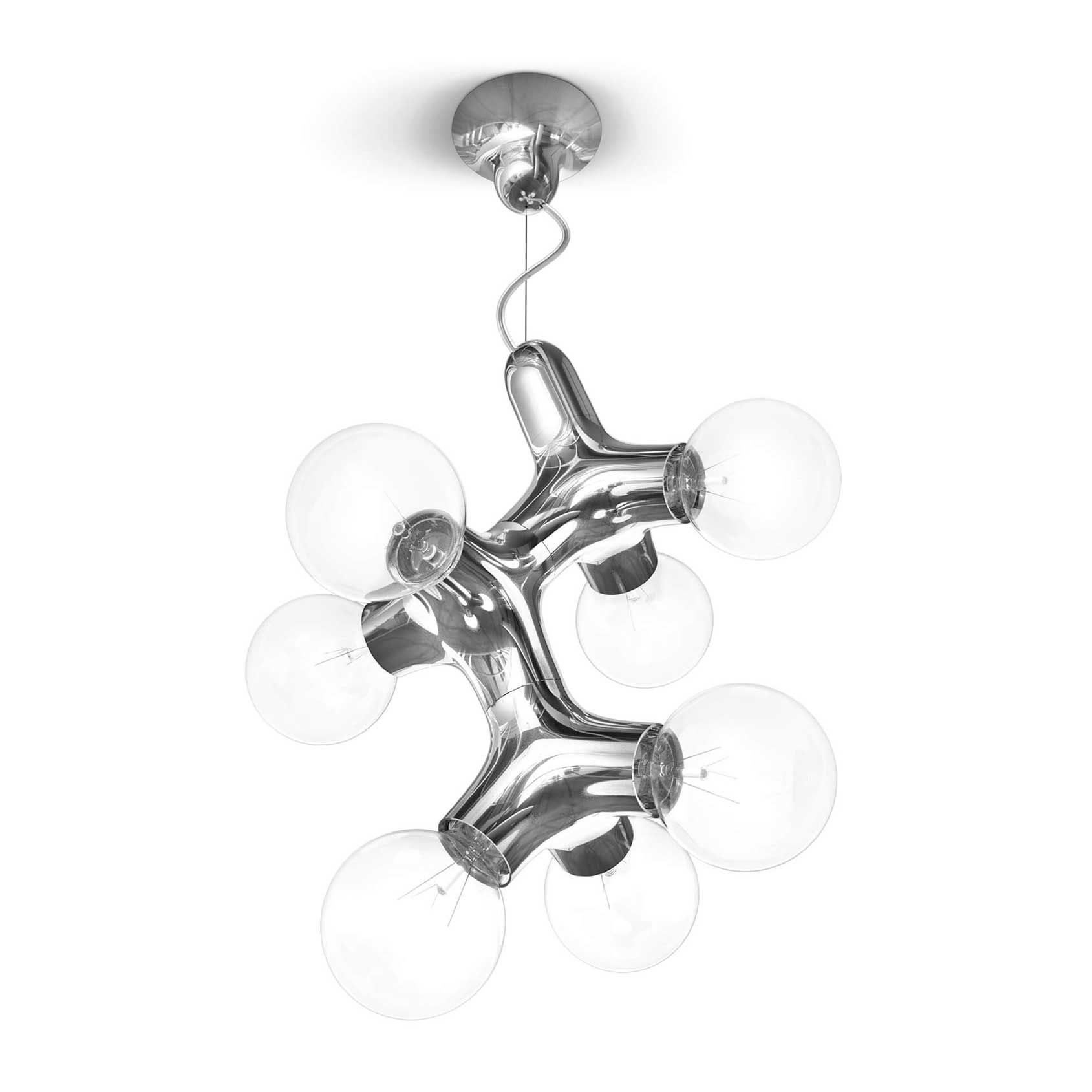DNA Pendelleuchte Triple-7 Chrom Next