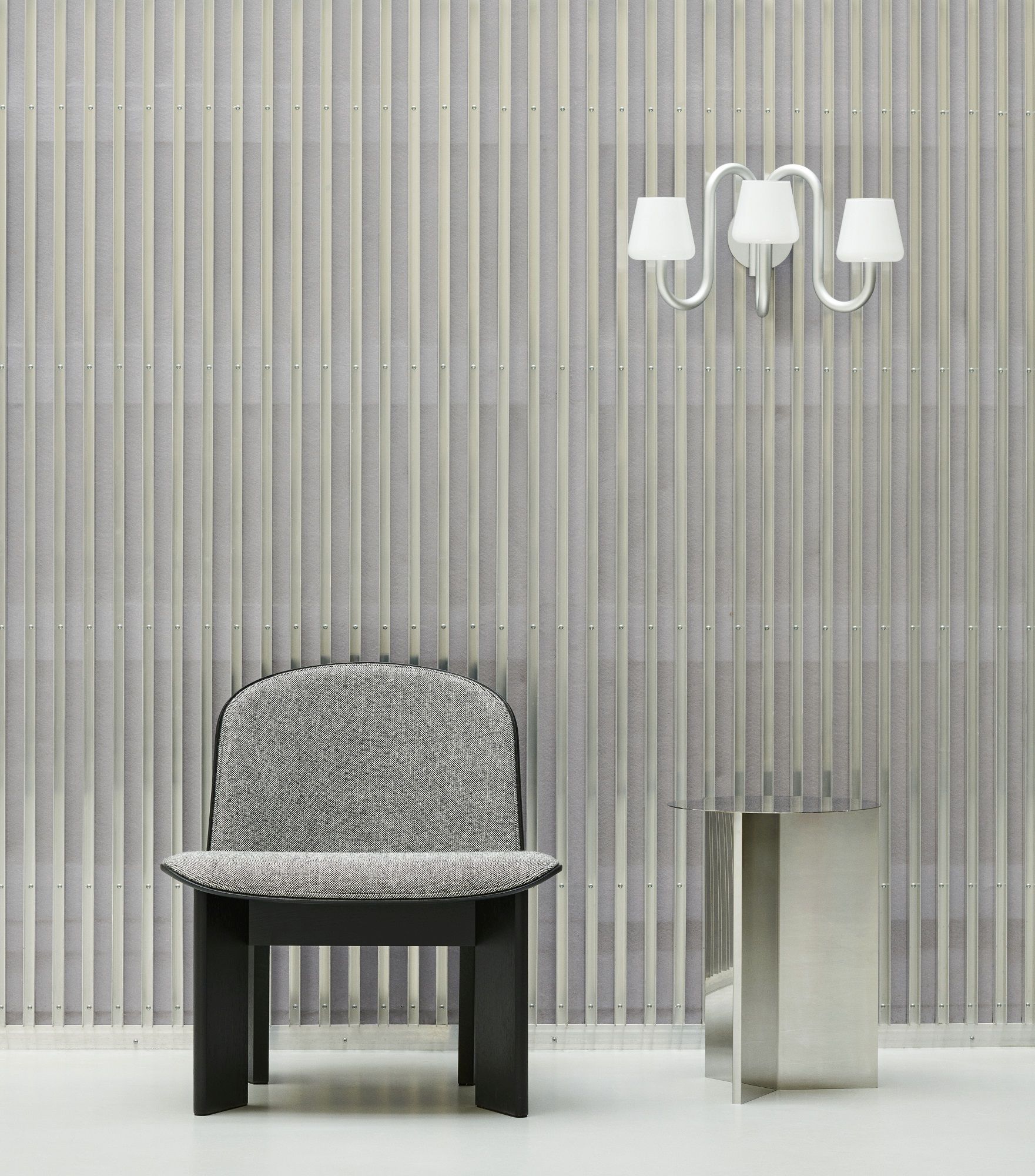 Slit Table Round High Beistelltisch / Couchtisch Hay