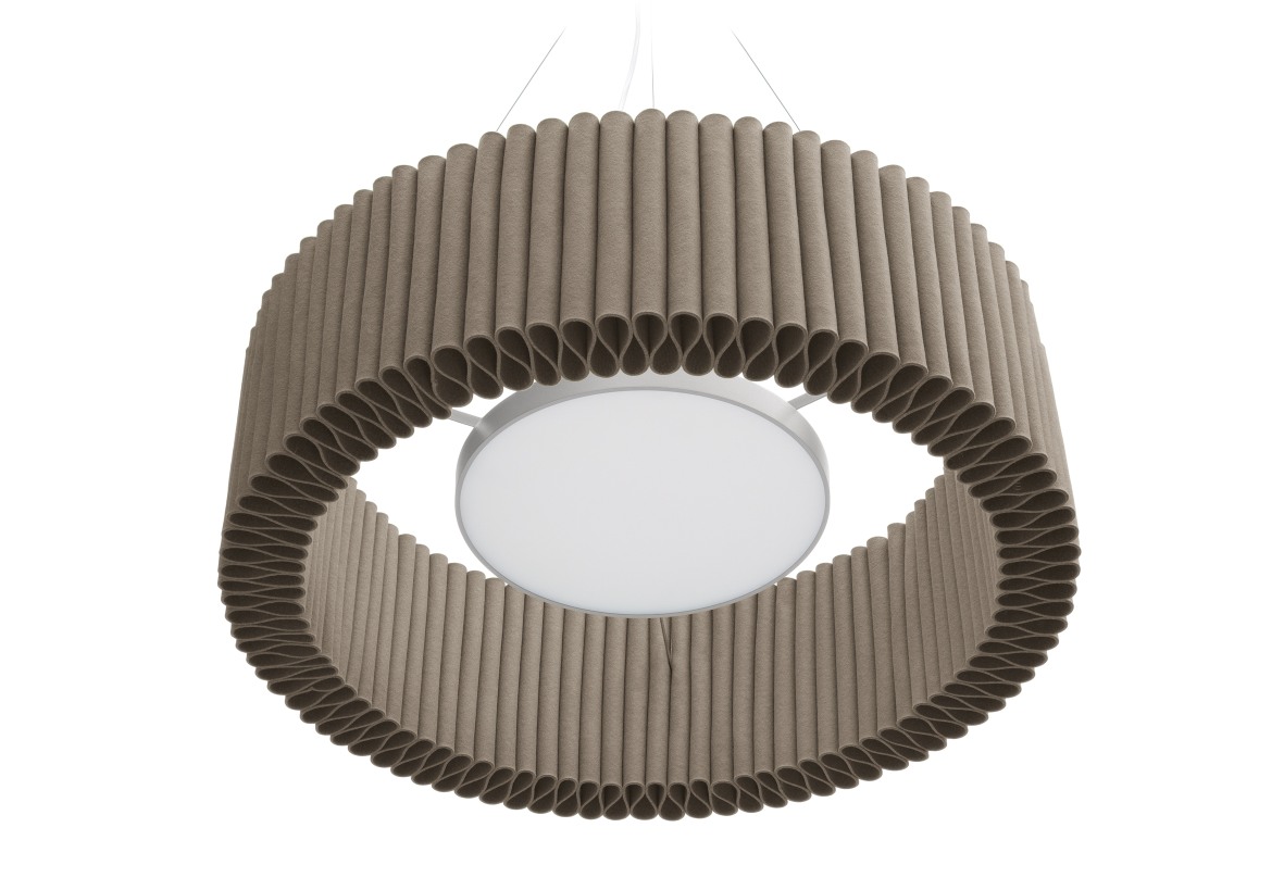 Welle Deckenobjekt inkl. Aufhängevorrichtung HEY - SIGN by BWF Group