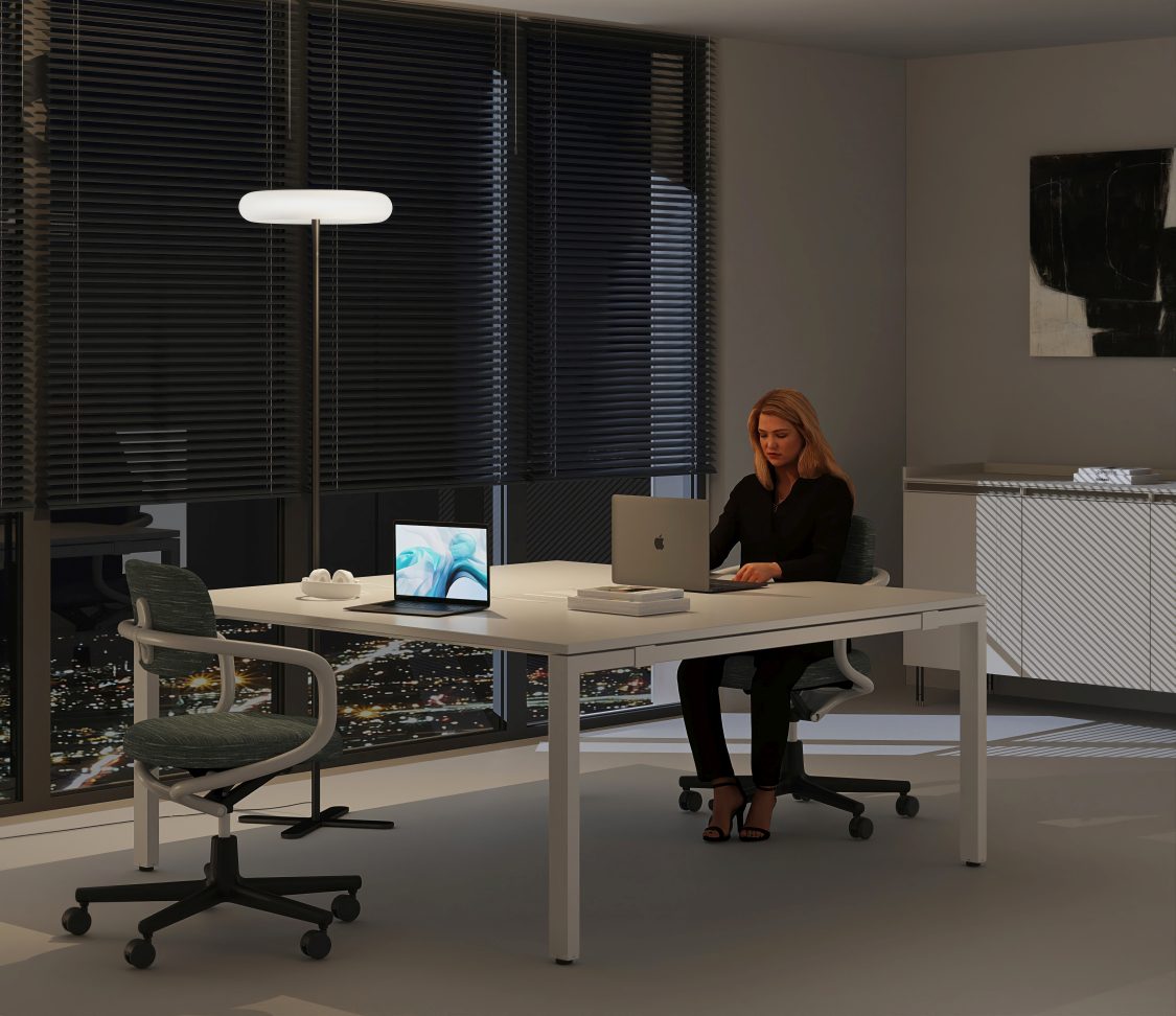 Oto Tischaufbauleuchte Belux 