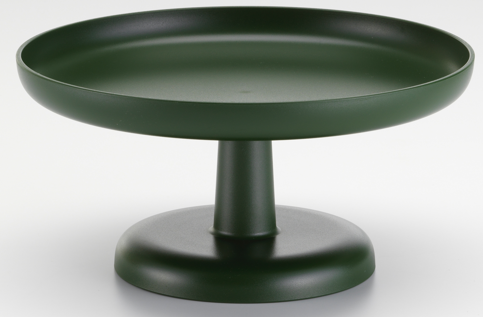 Vitra High Tray, hohes Tablett in Efeu-Grün, modernes Design für stilvolle Dekoration und Aufbewahrung.